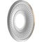 Ekena Millwork Berkshire PVC Medallion (Canopies up to 4 1/2"), 10"OD x 3 1/2"ID x 3/4"P, Metallic Champagne Mist CMP10BEECE - alternate 2